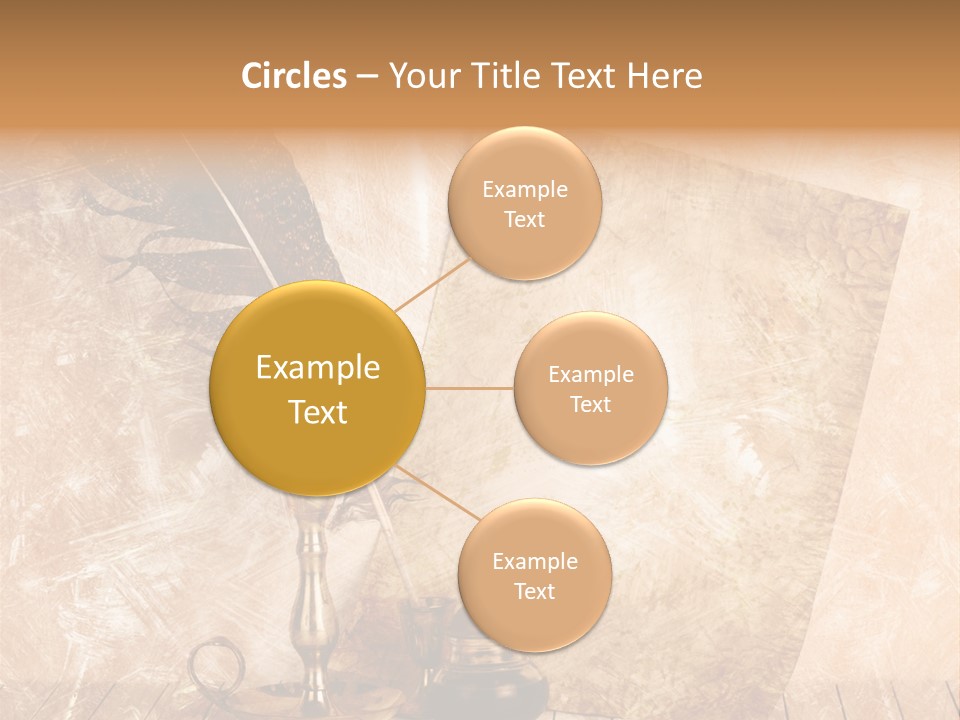 Character Poetry Lines PowerPoint Template