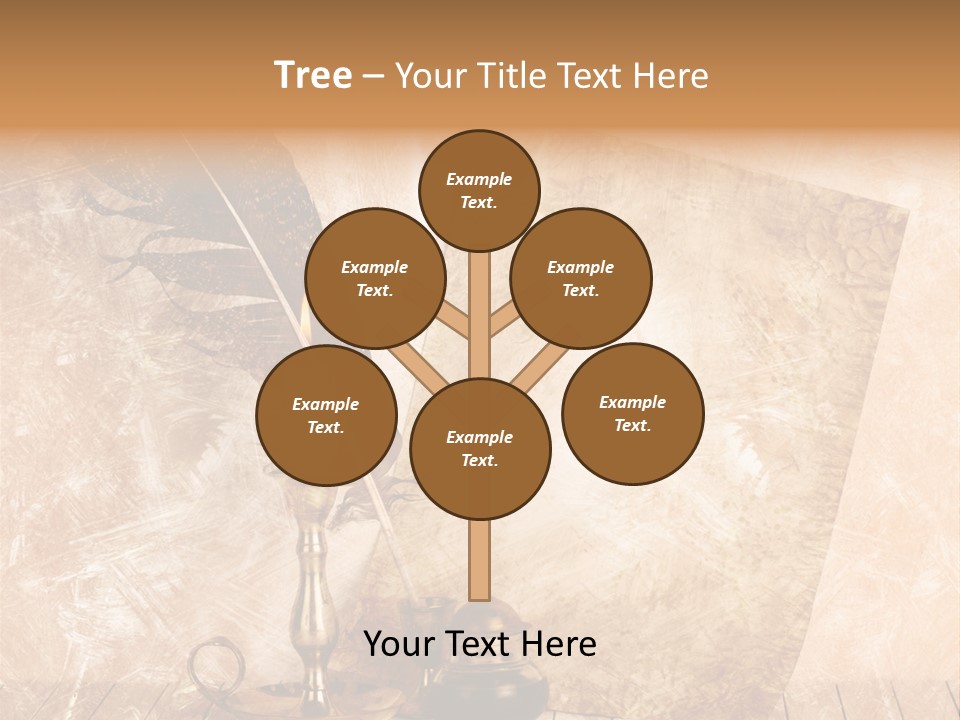 Character Poetry Lines PowerPoint Template