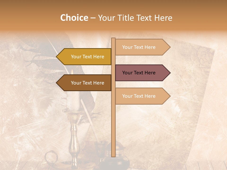 Character Poetry Lines PowerPoint Template