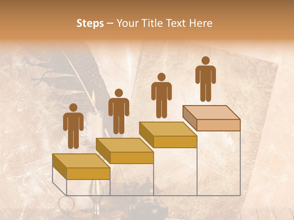 Character Poetry Lines PowerPoint Template