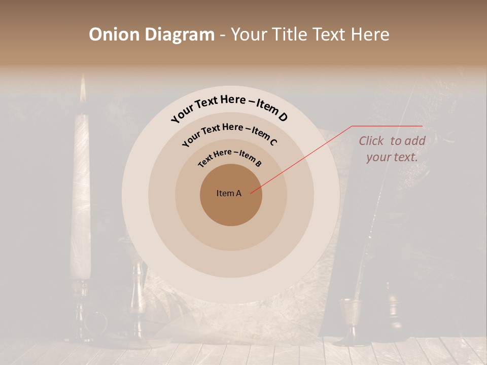 Aged Character Light PowerPoint Template