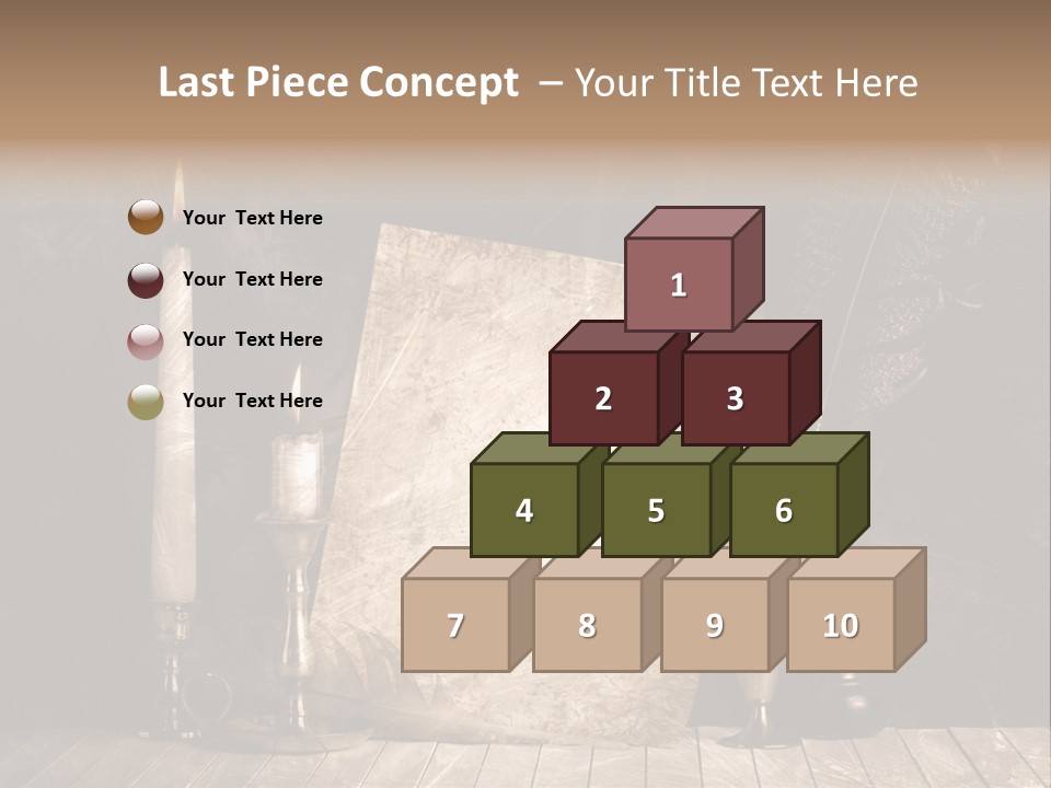 Aged Character Light PowerPoint Template