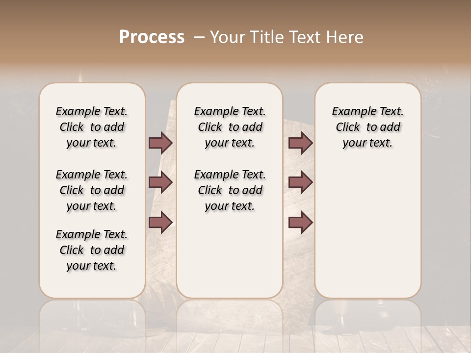 Aged Character Light PowerPoint Template