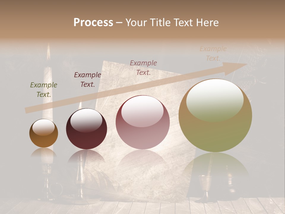 Aged Character Light PowerPoint Template