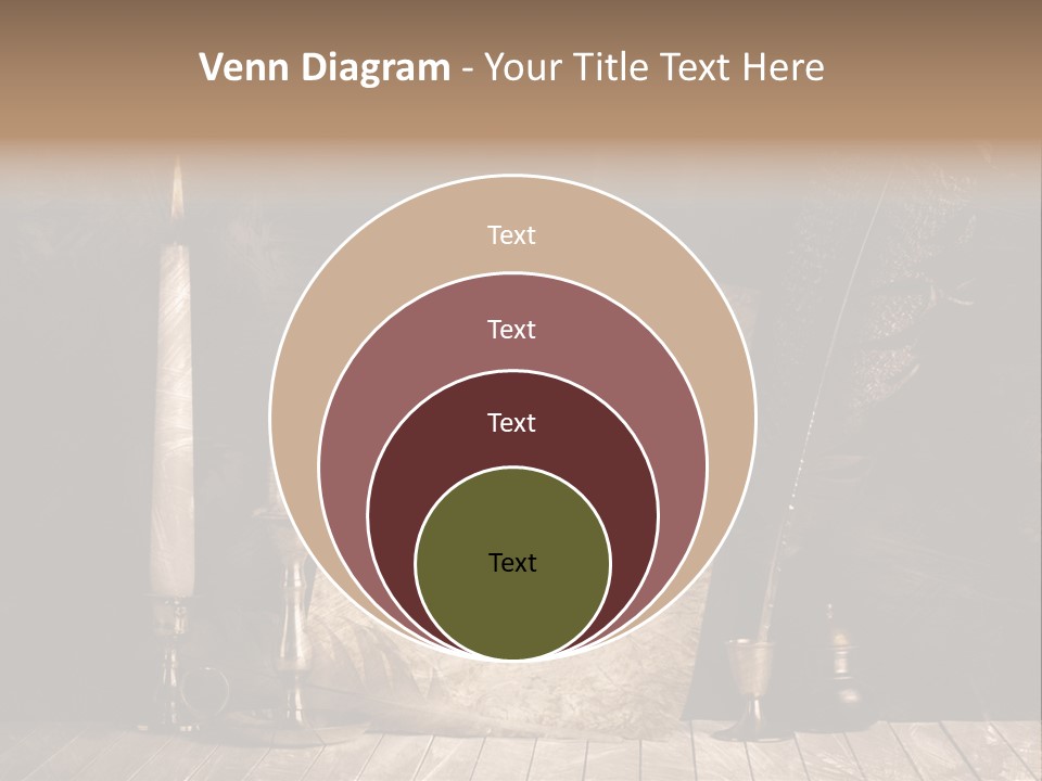Aged Character Light PowerPoint Template