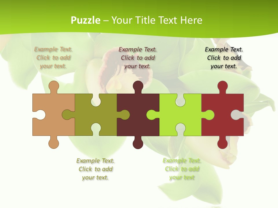 Flora Flower Water PowerPoint Template