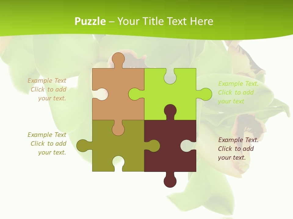 Flora Flower Water PowerPoint Template