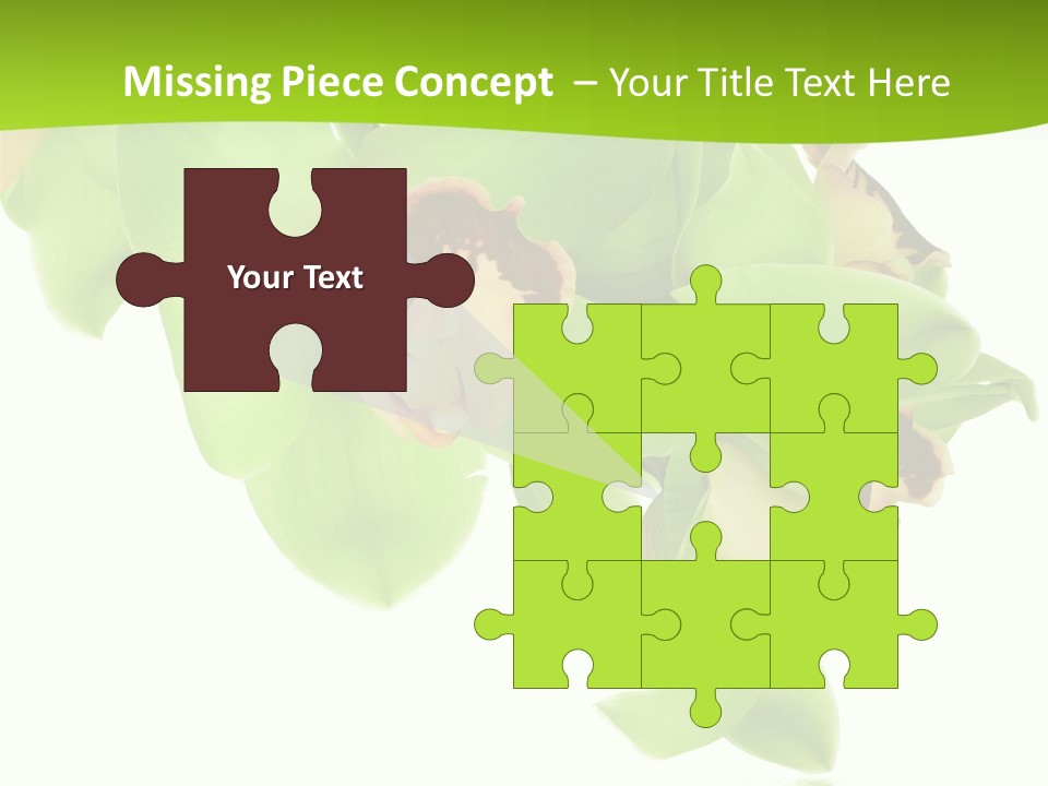 Flora Flower Water PowerPoint Template