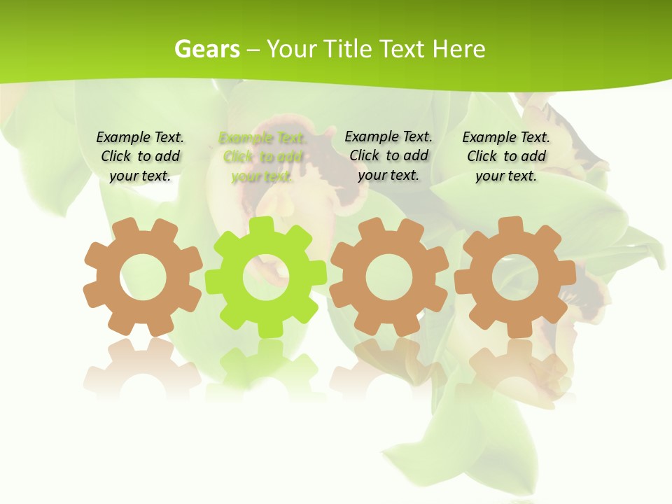 Flora Flower Water PowerPoint Template