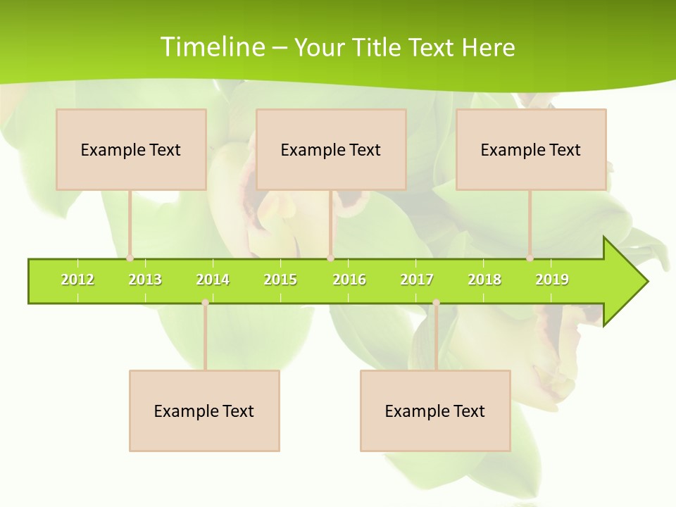 Flora Flower Water PowerPoint Template