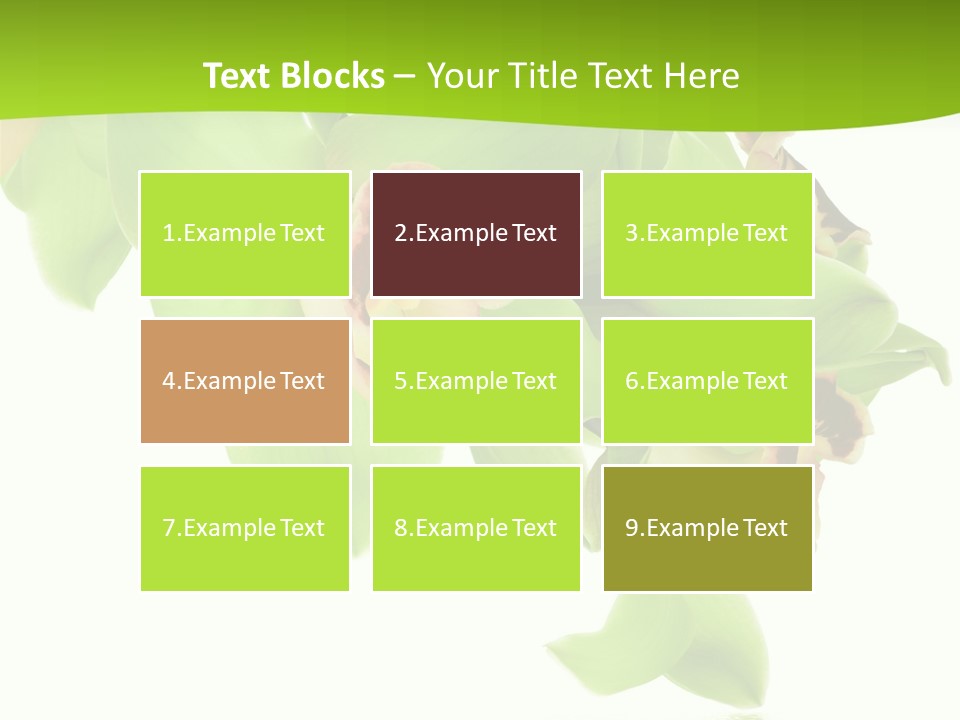 Flora Flower Water PowerPoint Template