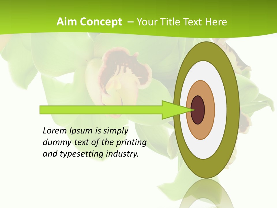 Flora Flower Water PowerPoint Template