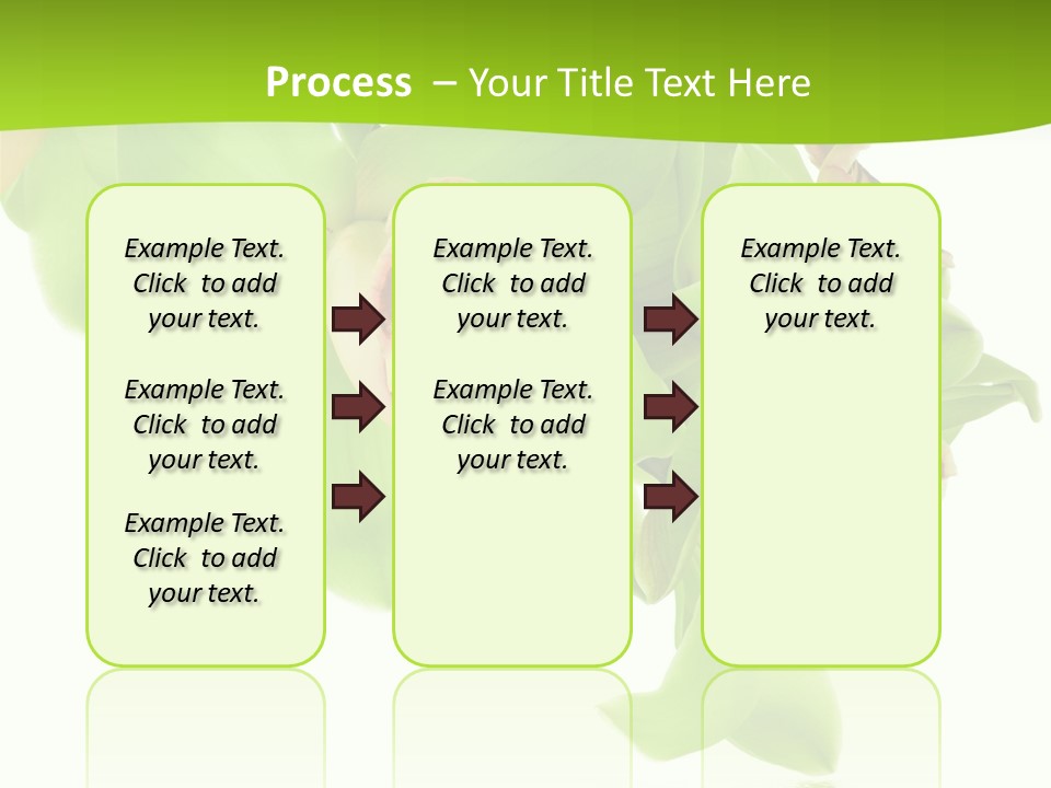 Flora Flower Water PowerPoint Template