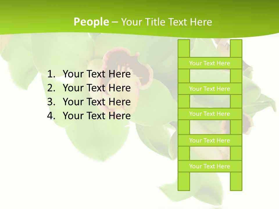 Flora Flower Water PowerPoint Template