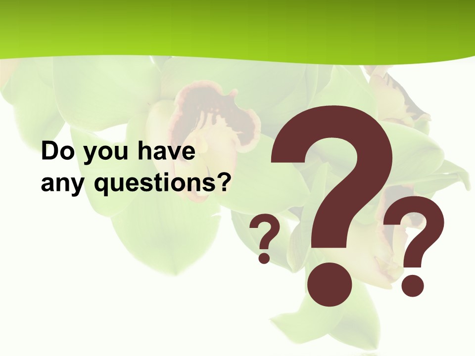 Flora Flower Water PowerPoint Template