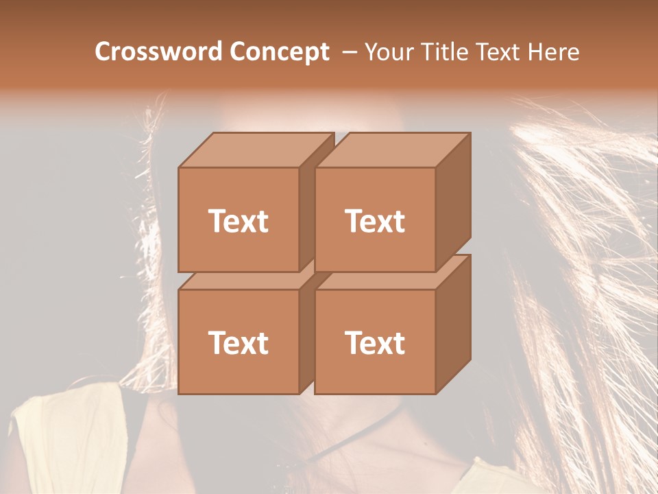Salon Fryzjerski Promocje PowerPoint Template