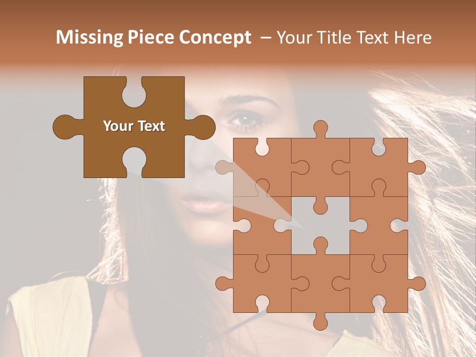 Salon Fryzjerski Promocje PowerPoint Template