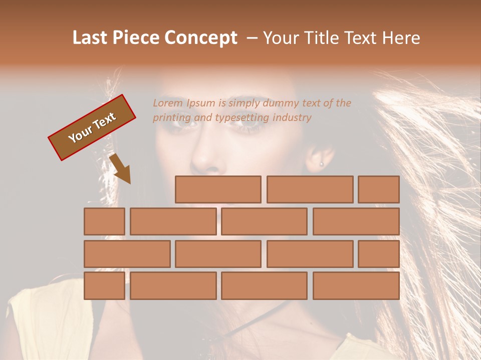Salon Fryzjerski Promocje PowerPoint Template
