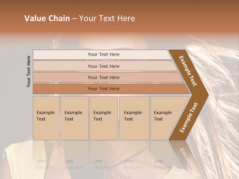 Salon Fryzjerski Promocje PowerPoint Template