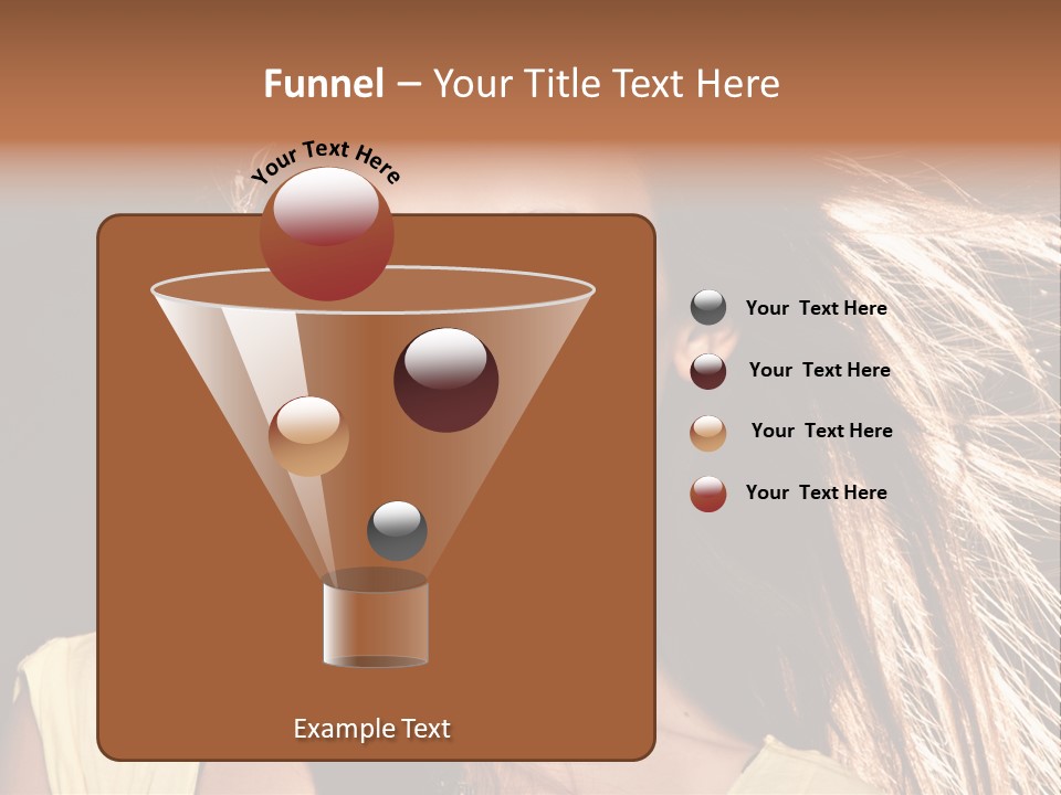 Salon Fryzjerski Promocje PowerPoint Template
