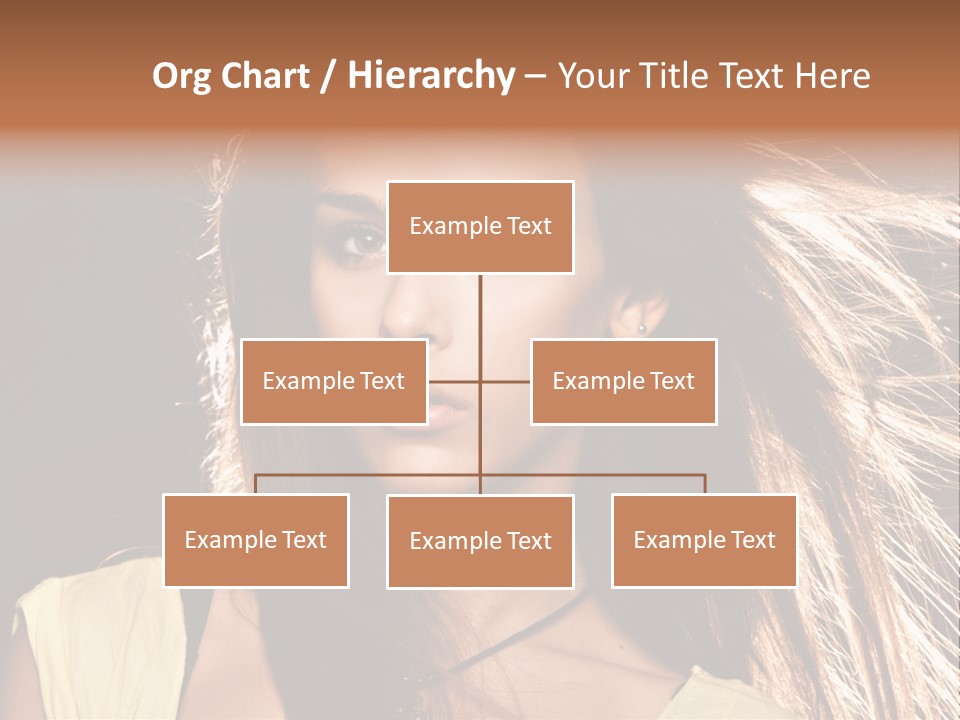 Salon Fryzjerski Promocje PowerPoint Template