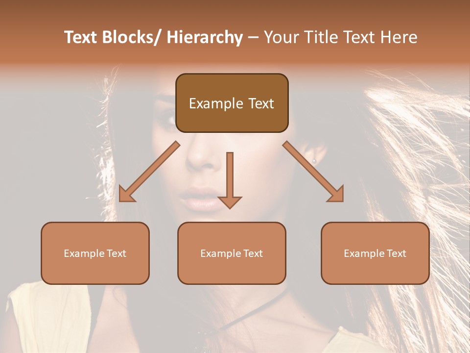 Salon Fryzjerski Promocje PowerPoint Template
