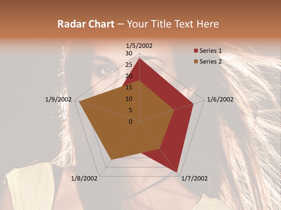 Salon Fryzjerski Promocje PowerPoint Template