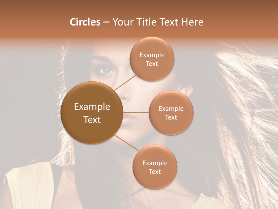Salon Fryzjerski Promocje PowerPoint Template