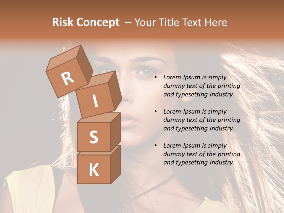 Salon Fryzjerski Promocje PowerPoint Template