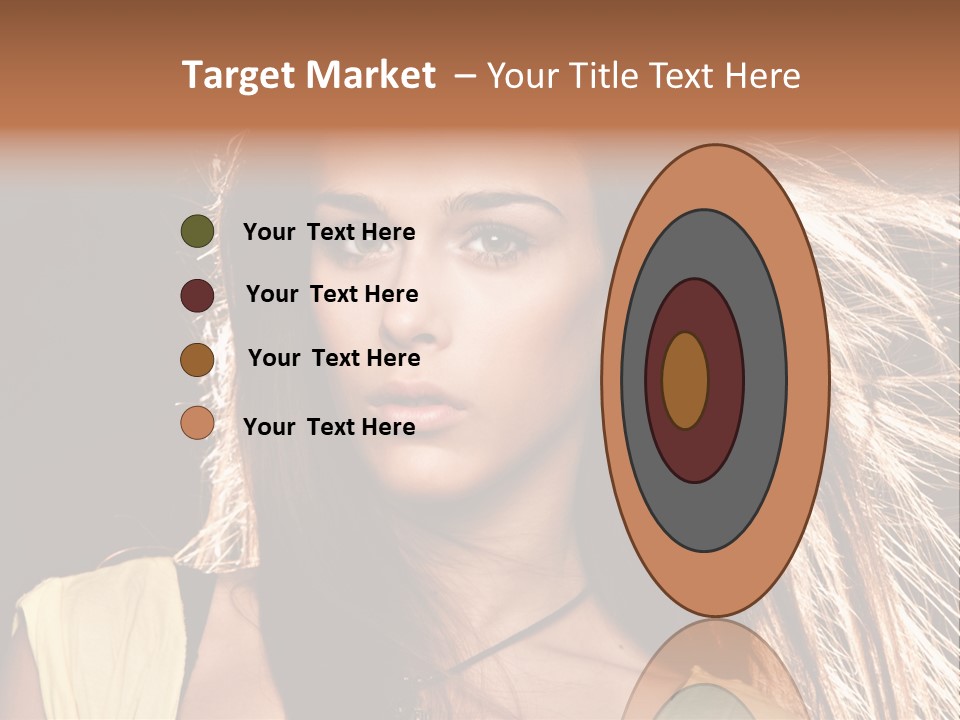 Salon Fryzjerski Promocje PowerPoint Template