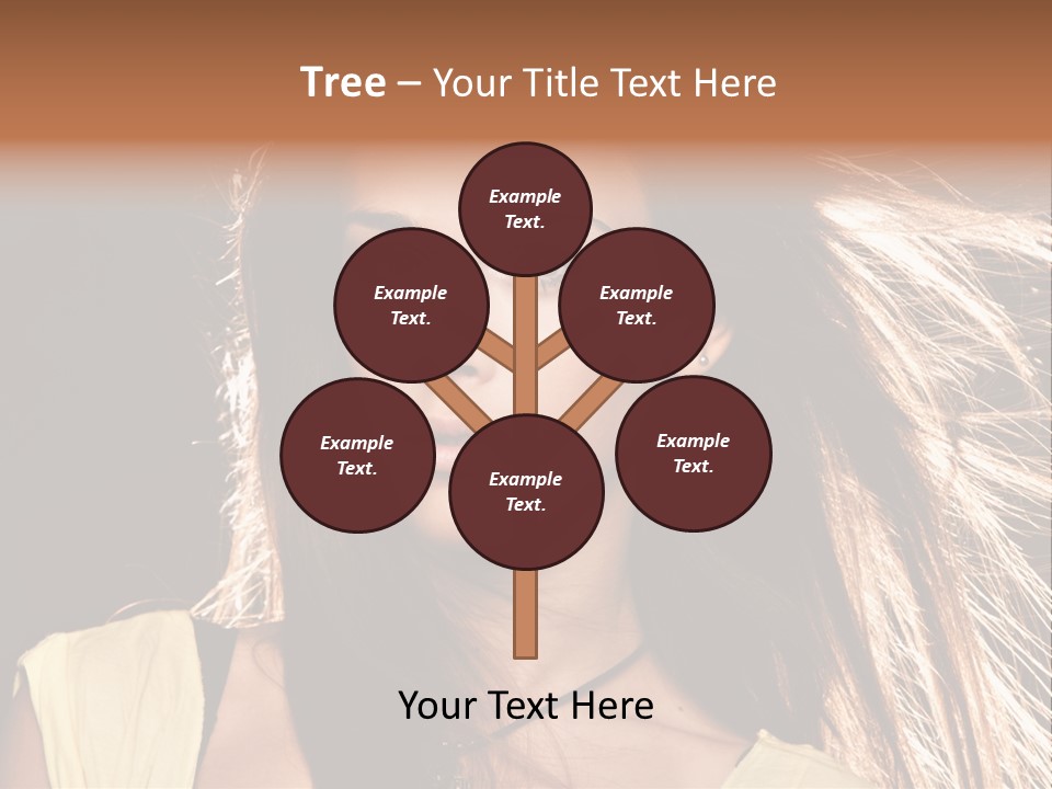 Salon Fryzjerski Promocje PowerPoint Template