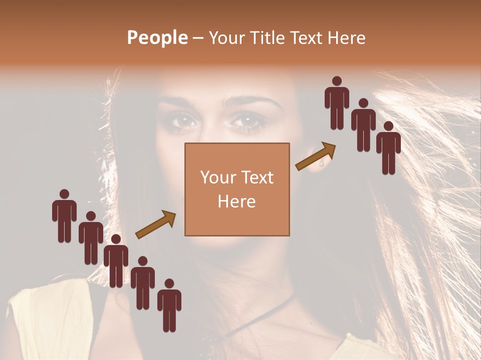 Salon Fryzjerski Promocje PowerPoint Template