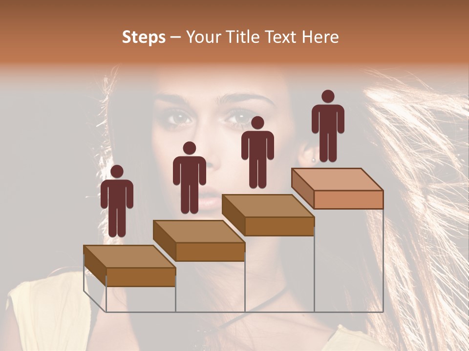 Salon Fryzjerski Promocje PowerPoint Template