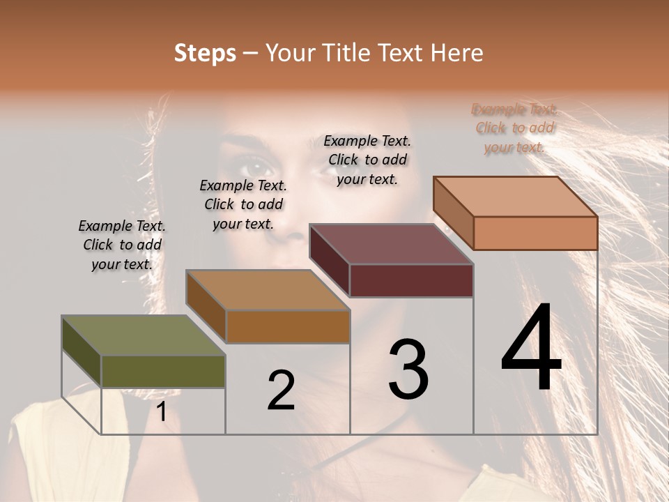 Salon Fryzjerski Promocje PowerPoint Template