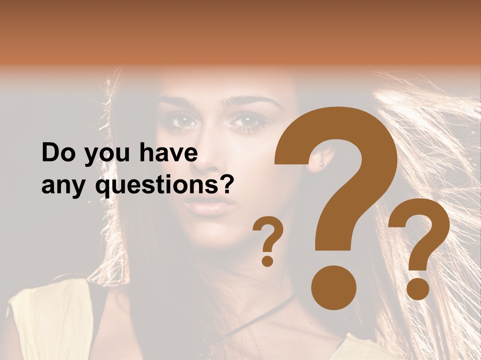 Salon Fryzjerski Promocje PowerPoint Template