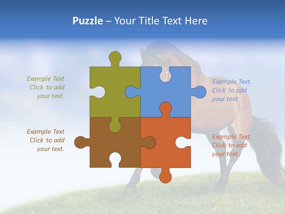 Horse PowerPoint Template