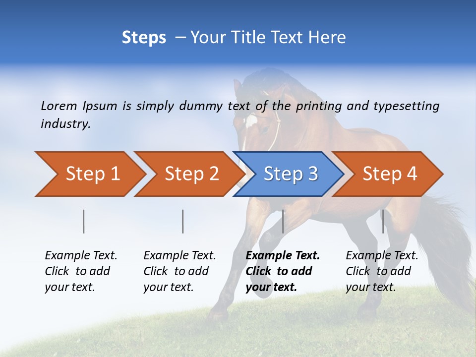 Horse PowerPoint Template