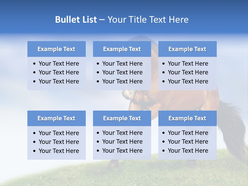 Horse PowerPoint Template