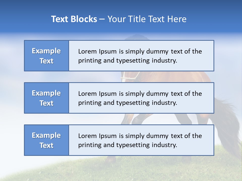 Horse PowerPoint Template