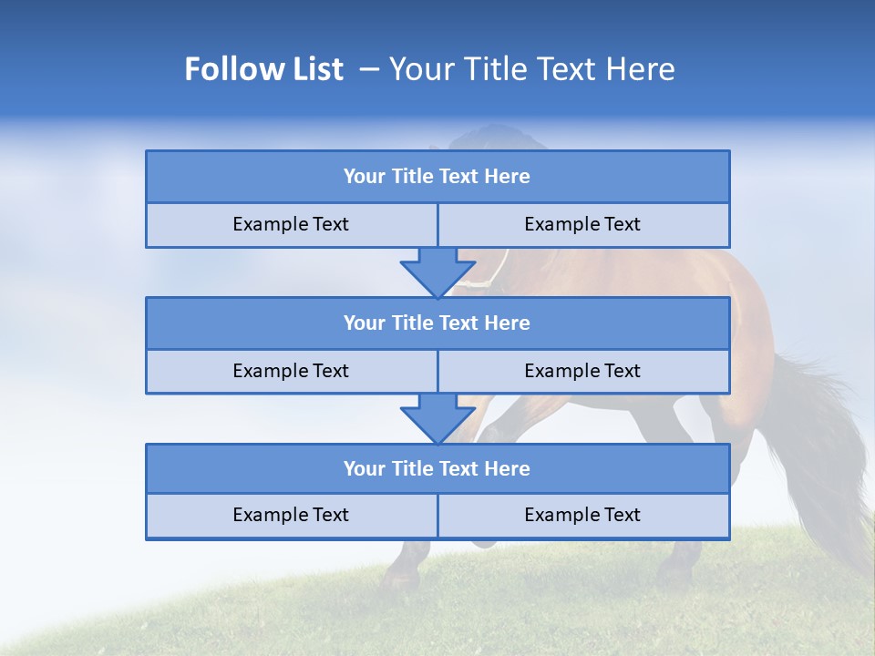 Horse PowerPoint Template