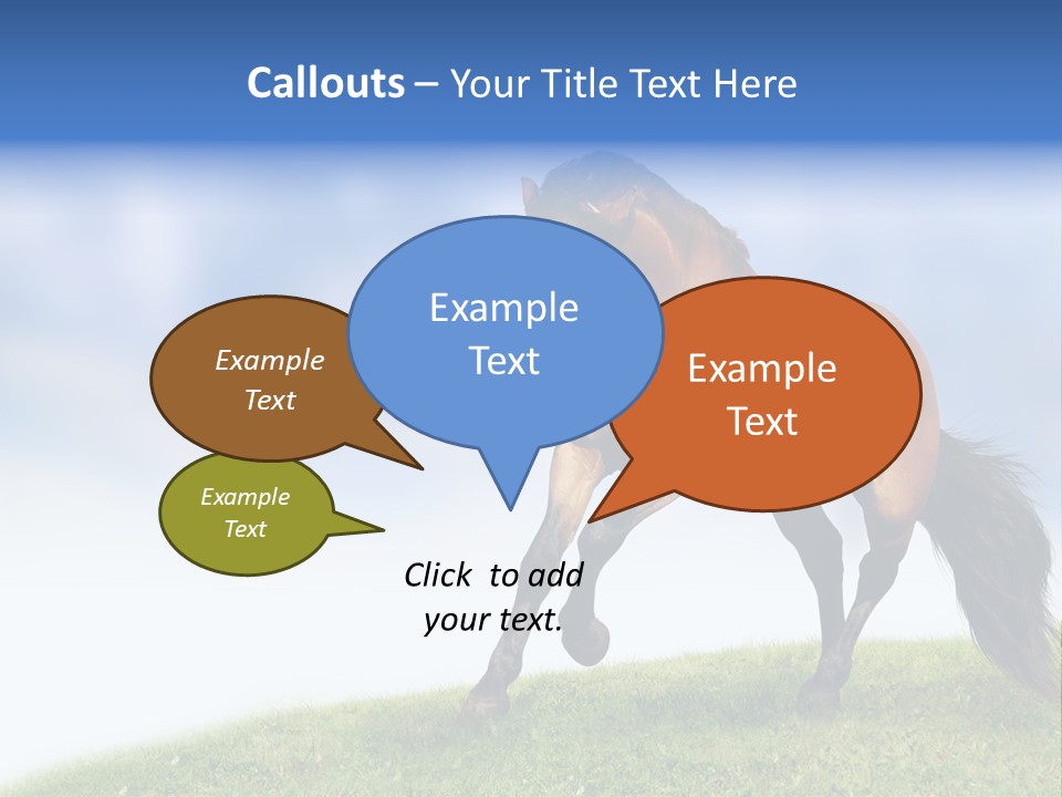 Horse PowerPoint Template