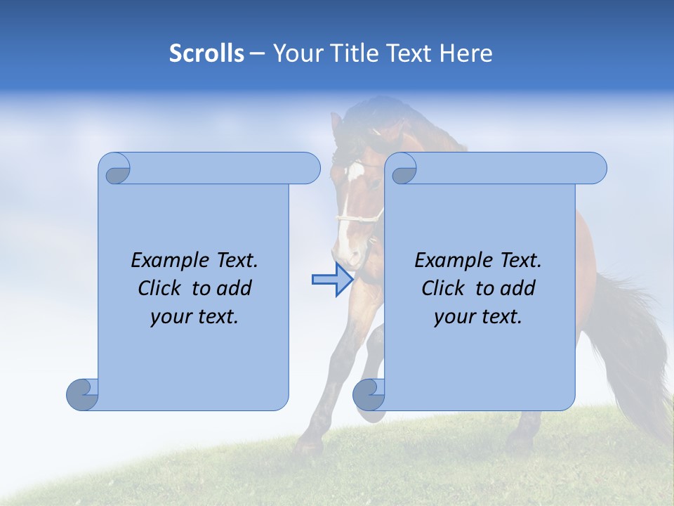 Horse PowerPoint Template