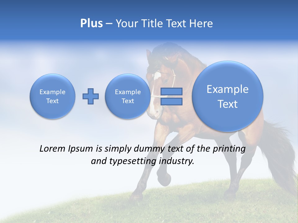 Horse PowerPoint Template