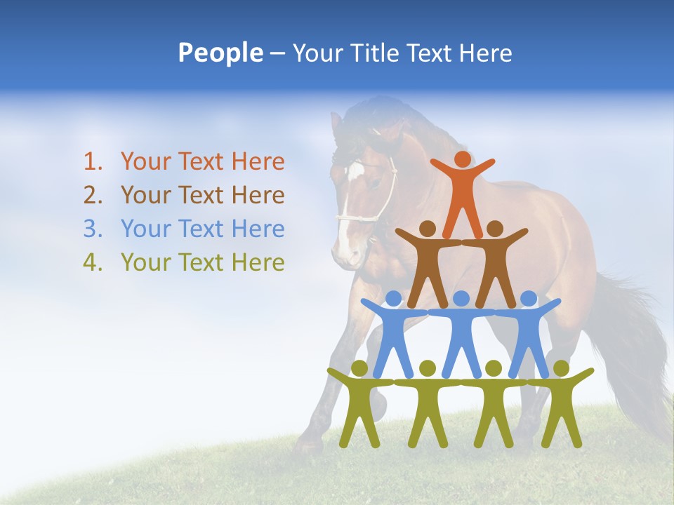 Horse PowerPoint Template