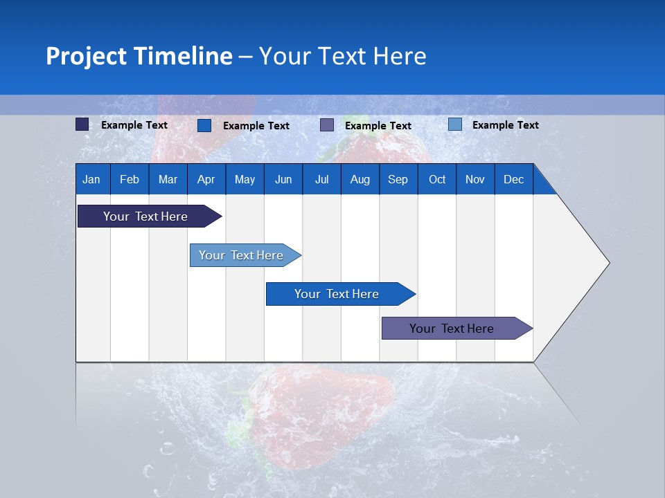 Strawberry Water PowerPoint Template