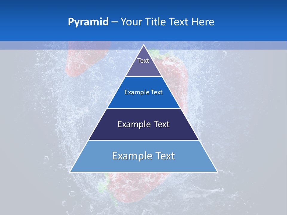Strawberry Water PowerPoint Template