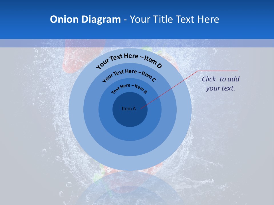 Strawberry Water PowerPoint Template