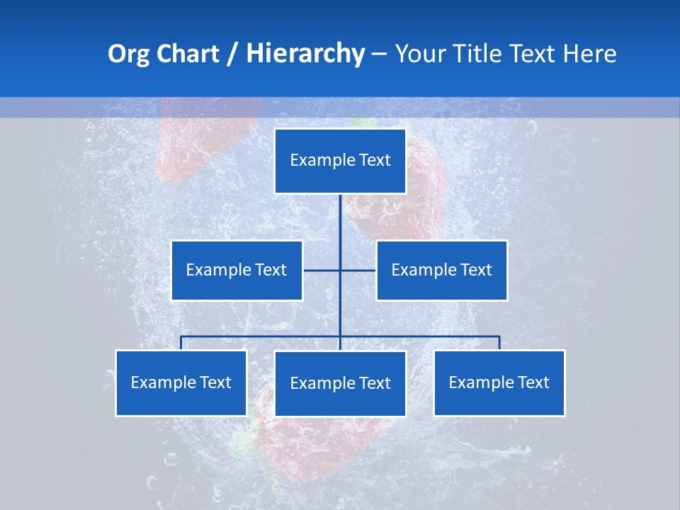Strawberry Water PowerPoint Template