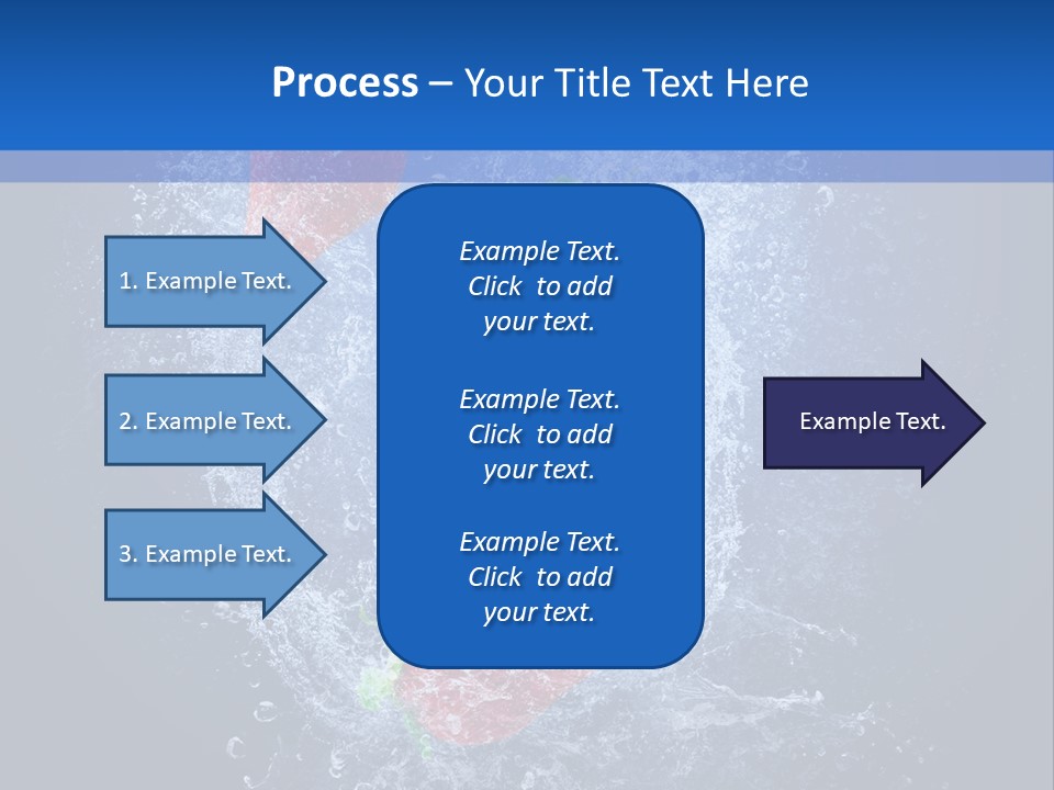 Strawberry Water PowerPoint Template