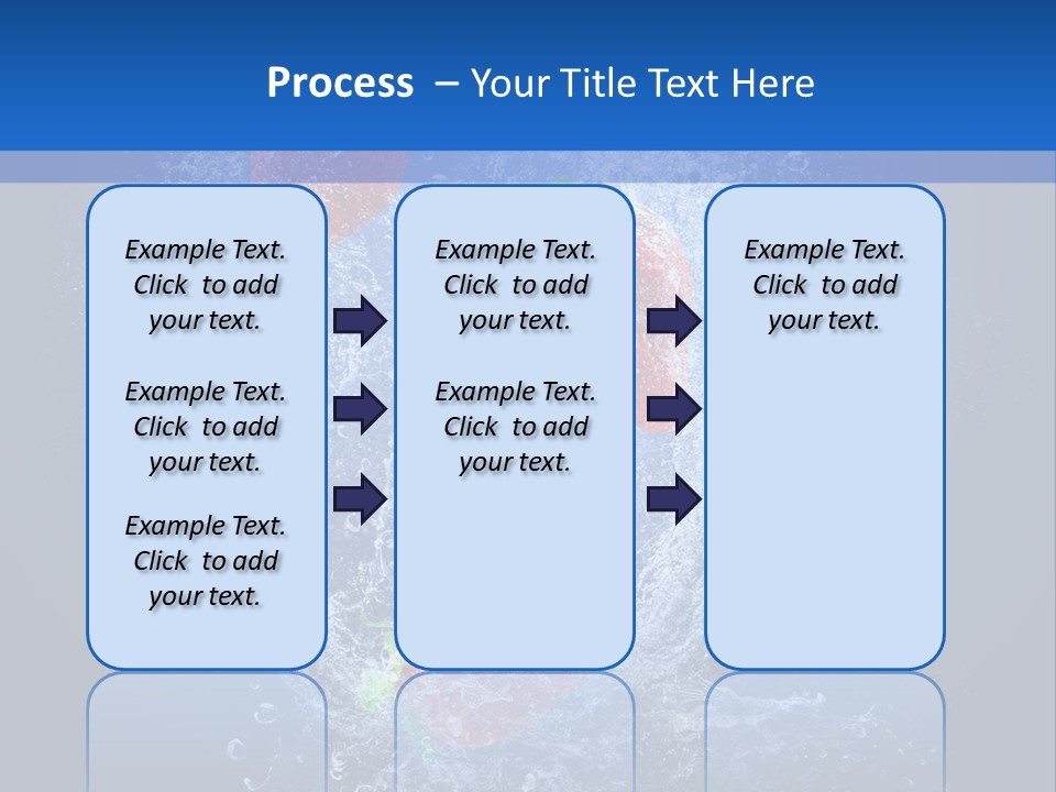 Strawberry Water PowerPoint Template